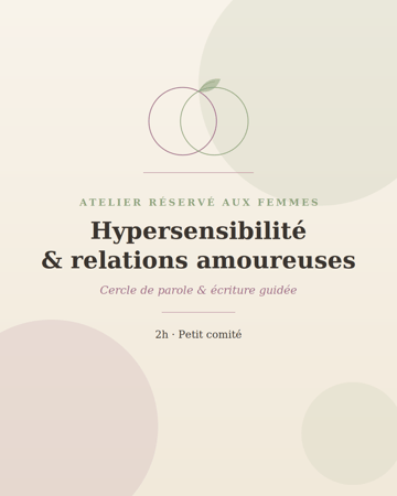 Hypersensibilité et relation amoureuse 