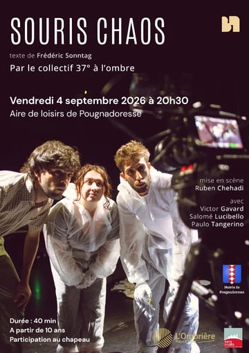 Théâtre + verre en terrasse