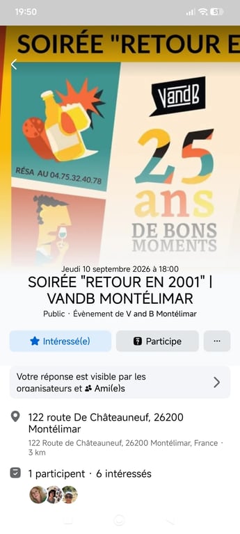 Soirée 2001