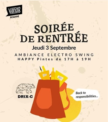 Avec D.J. Drix-C Cédric au V&B 🎶 on garde le moove ambiance jeudi soir 💃 
