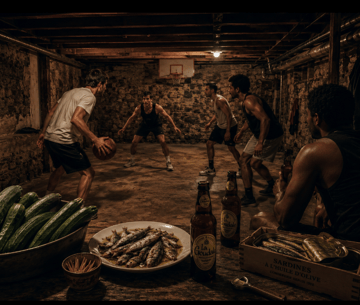 Partie de basket apéro tournante 