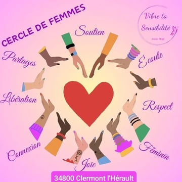 Cercle de femmes sur Clermont l'Hérault 