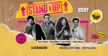 Soirée Stand up * la Cervoiserie 