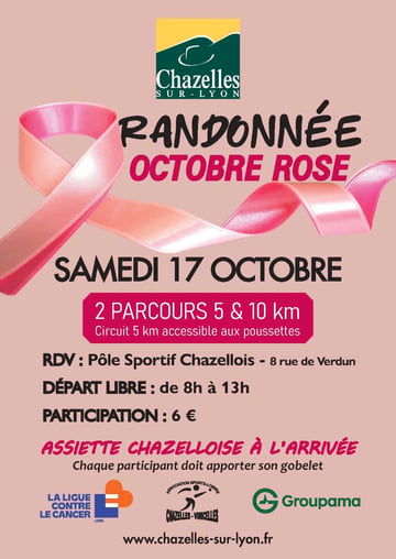 Randonnée Octobre Rose