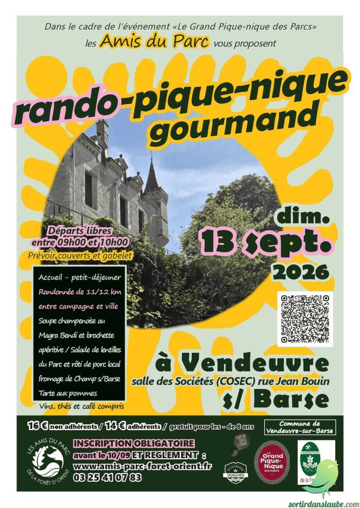 Randonnée avec pique-nique organisé