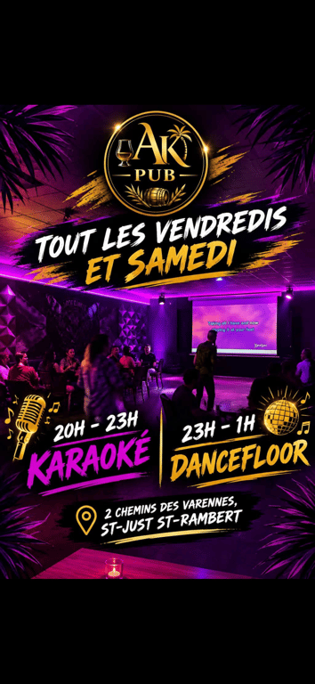 Karaoke dansant AK PUB 