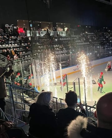 Match de hockey sur glace 