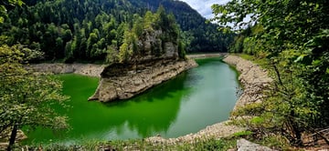 Le tour du lac de Moron