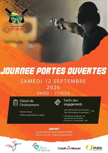 Portes ouvertes de la société de tir d'Epinal