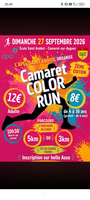 Color run 🌈
