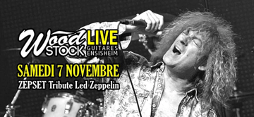 ZEPSET, a Tribute to Led Zeppelin + guest chez WoodStock Guitare