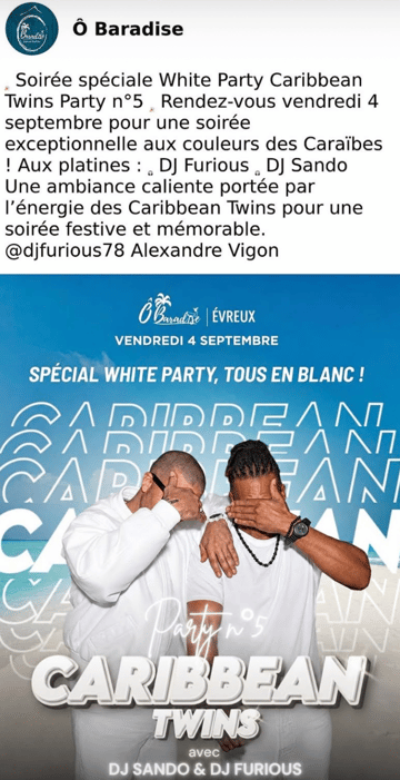 Soirée blanche
