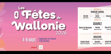 Concerts gratuits fête de Wallonie 