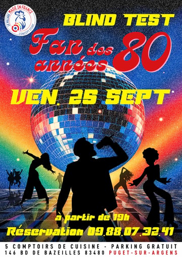 BLIND TEST - FAN DES ANNEES 80