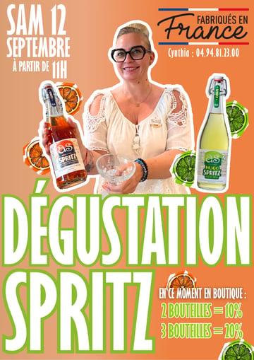 Dégustation Spritz