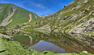 Le lac Charlet 1920m