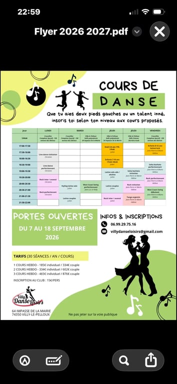 Salsa, Bachata et Rock 