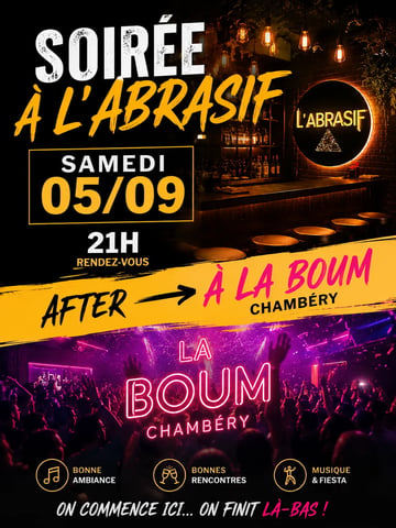 L'ABRASIF + LA BOUM 