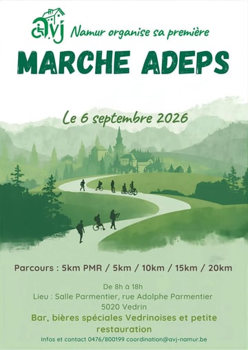 Marche ADEPS Vedrin - 15 km