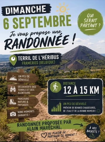 Randonnée autour de l'heribus 