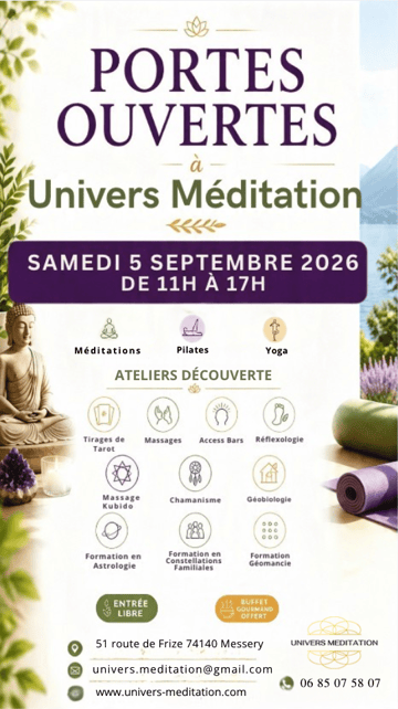 Portes Ouvertes Univers Meditation