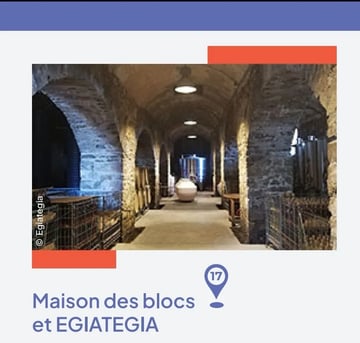 Journées du patrimoine, visite de la maison des blocs et Egiztegia