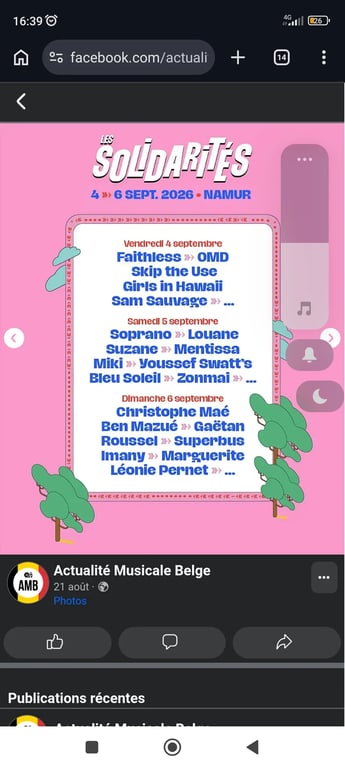 Festival Les solidarités