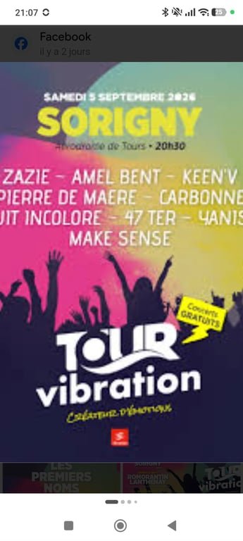 Tours vibration