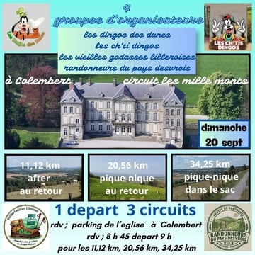Rando les mille mont à colembert