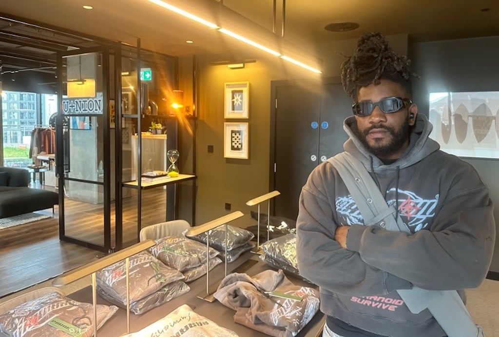 Chuks is the owner of Paranoid Garments