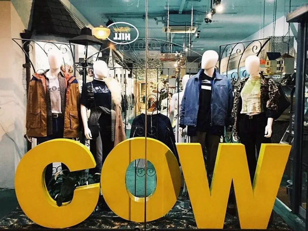 cow vintage store in Manchester