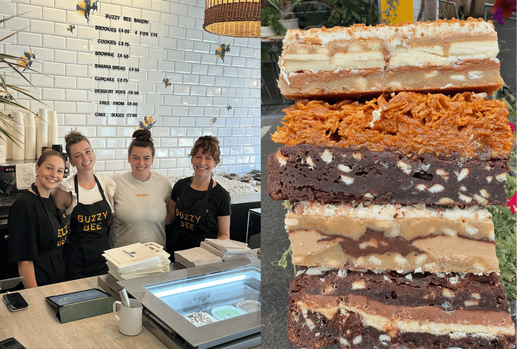 Buzzy Bee Bakery is based in WIlmslow and have now opened a new store in the Northern Quarter