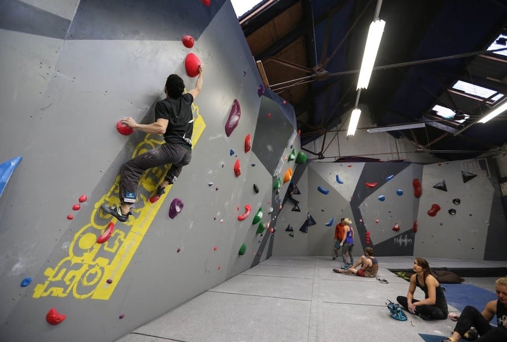 Rock Over Climbing located near the city centre is a great unique sport to try
