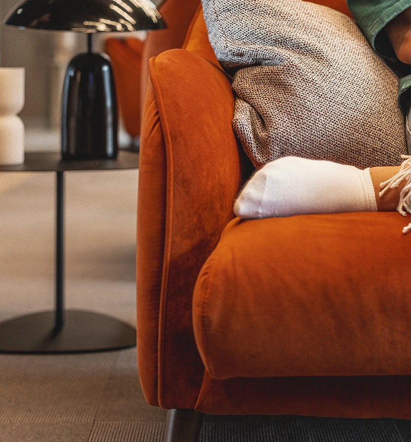 cosy lounge spaces