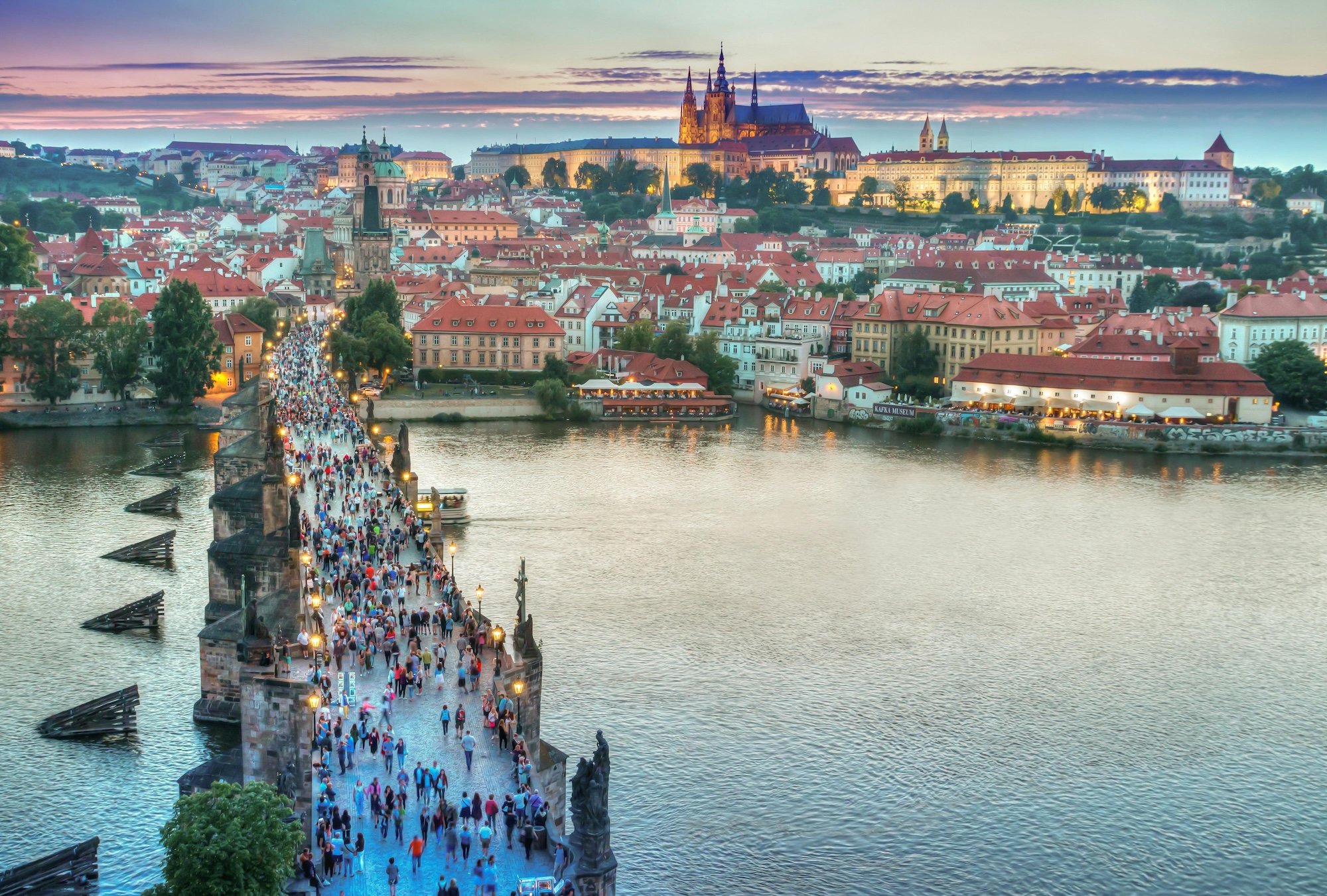 Prague in the czech republic is a break directly accessible from manchester