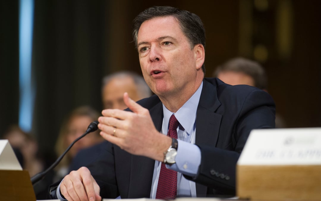 Comey enters not guilty plea ahead of January trial