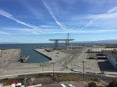 Site of the former Hunters Point shipyard in San Francisco.