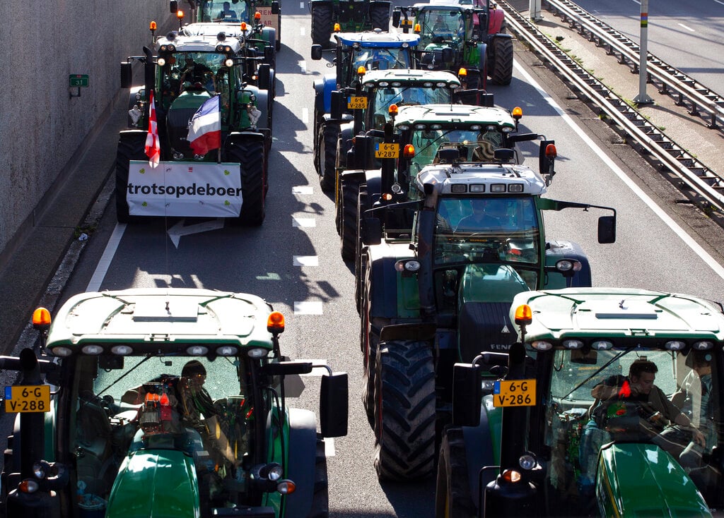 Dutch Court Blocks Supermarket Protest Planned by Farmers Courthouse