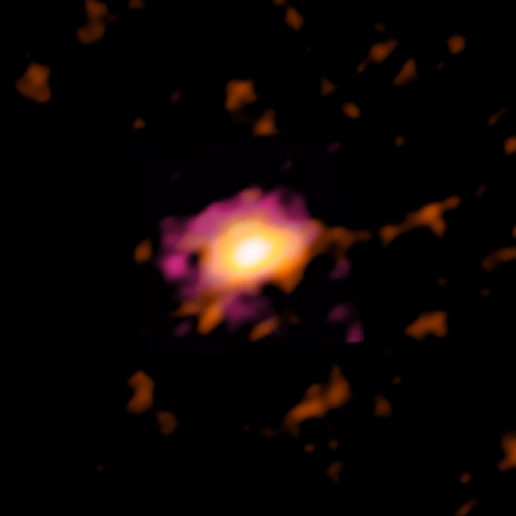 Massive Rotating Disk in Early Universe Flips Galaxy-Formation Theories ...