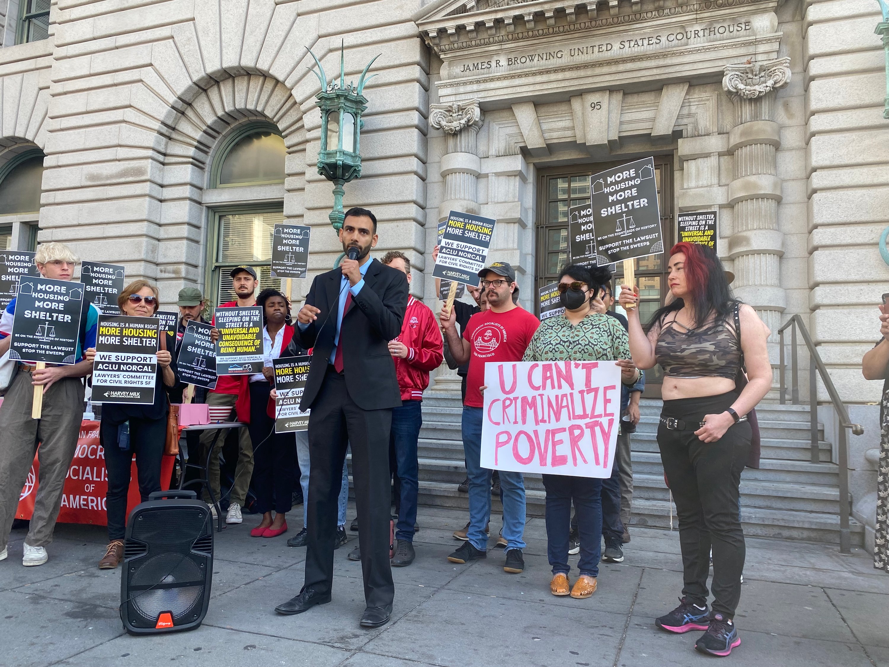 Ninth Circuit hearing on San Francisco homelessness spurs protest Courthouse News Service