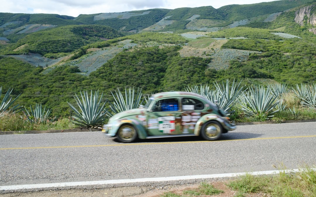 On the road with the great Mexican road race
