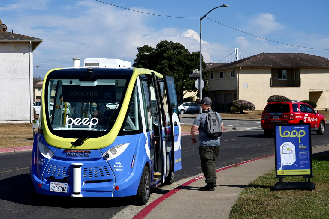San Francisco launches driverless bus service following robotaxi ...