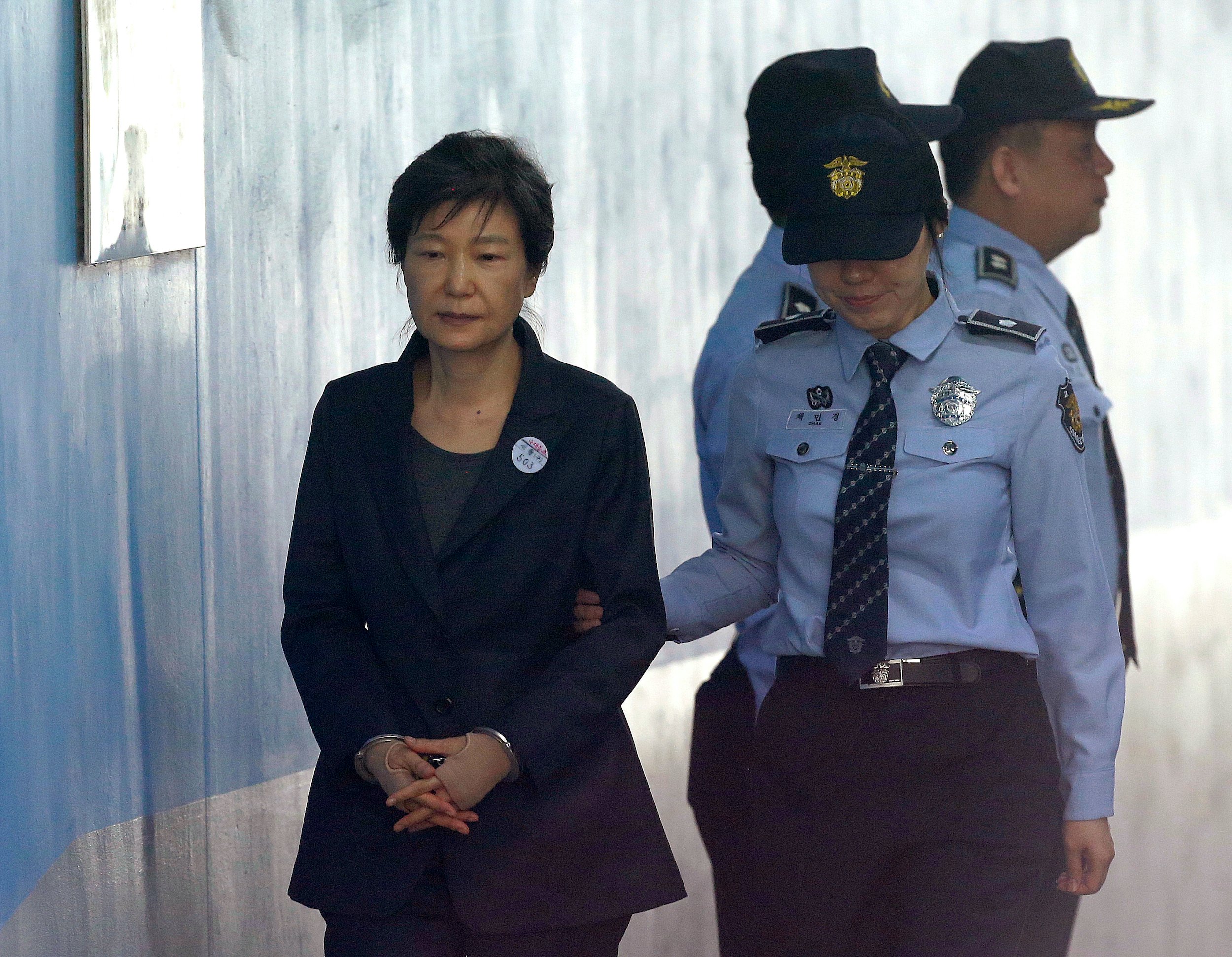 S. Korean Court Upholds Prison Term for Ex-President Park | Courthouse S. Korean Court Upholds Prison Term for Ex-President Park | Courthouse