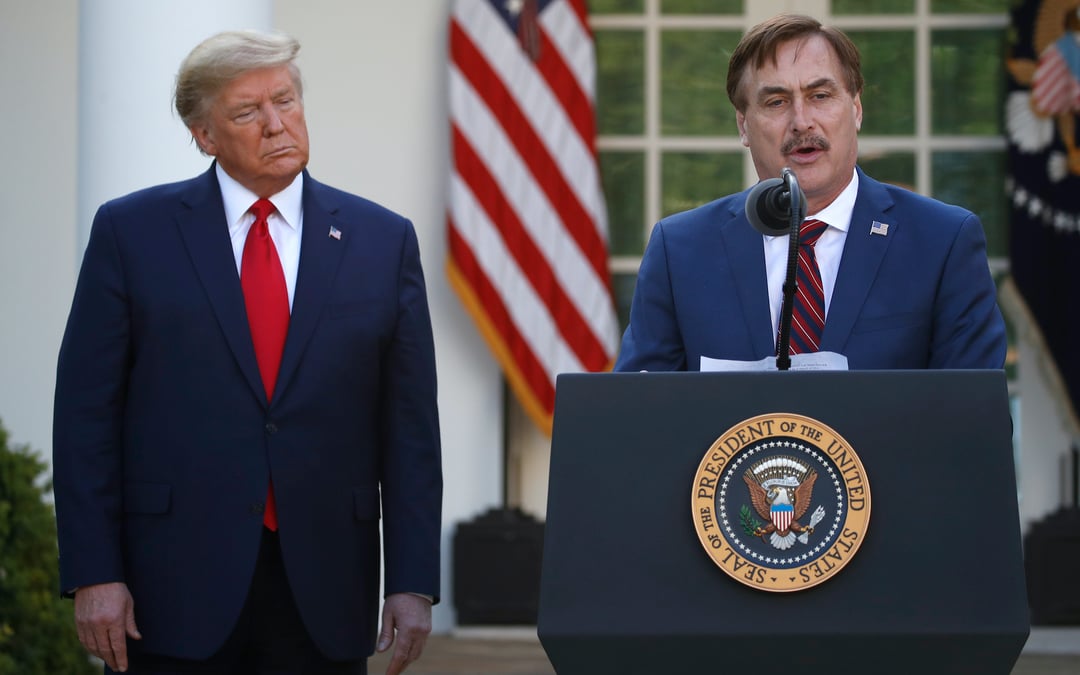 MyPillow CEO sued over contract breach with fellow election deniers