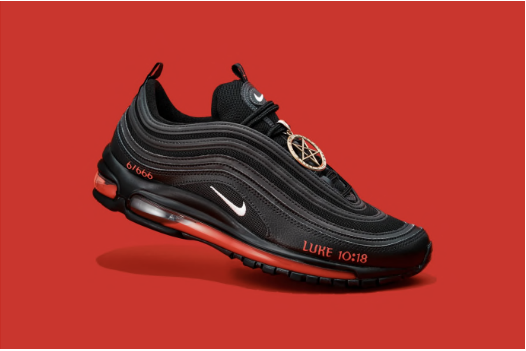 MSCHF & Lil Nas X's Nike AM97 Contains Real Blood