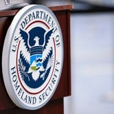 The seal of the Department of Homeland Security.
