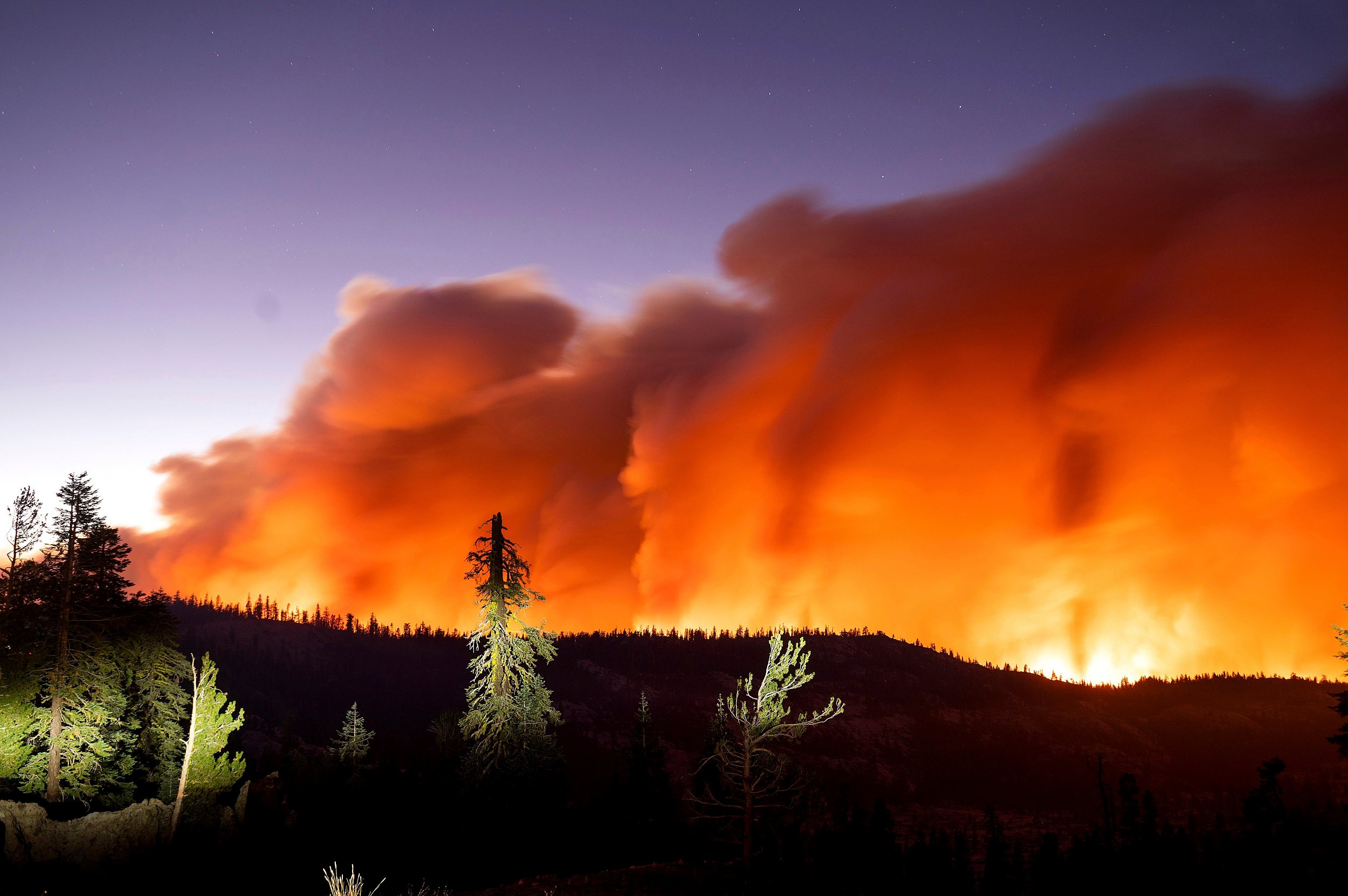 South Lake Tahoe under mandatory evacuation orders as Caldor Fire