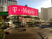 T-Mobile sign Las Vegas Strip