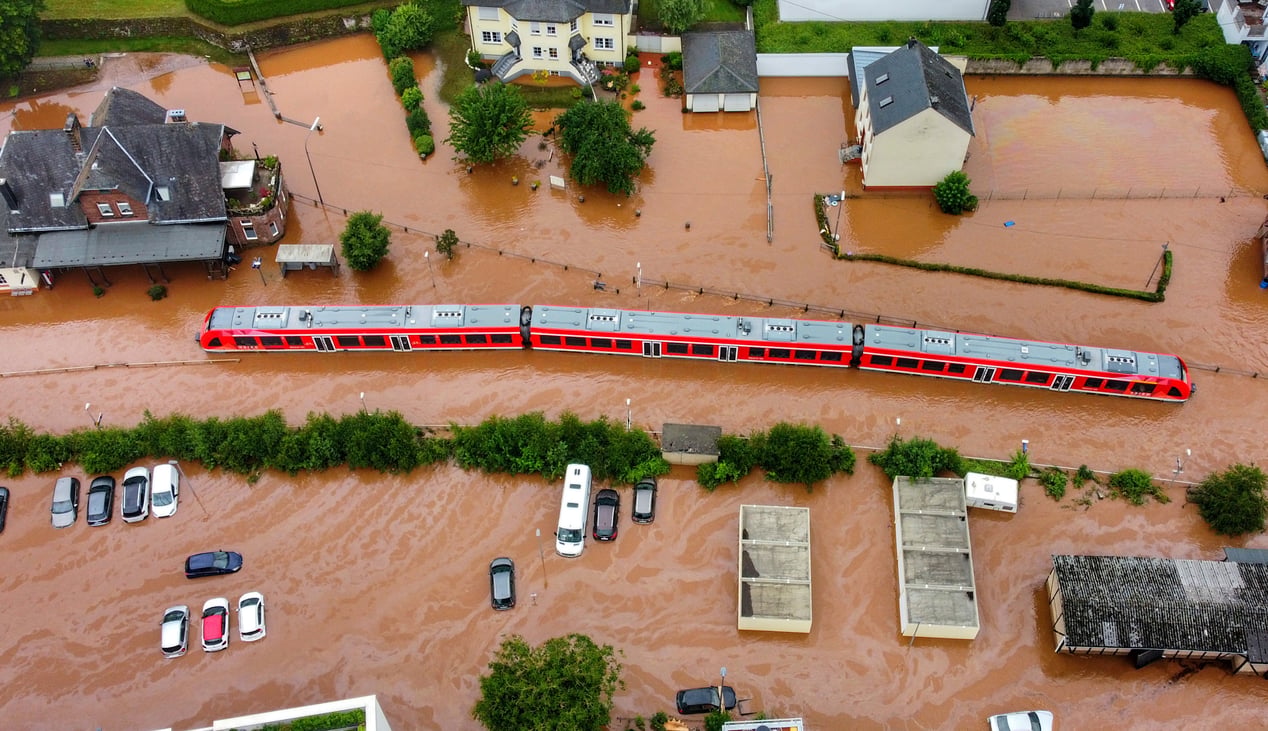 Study: Climate change makes European flooding more likely | Courthouse ...