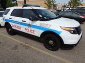 Chicago police squad car